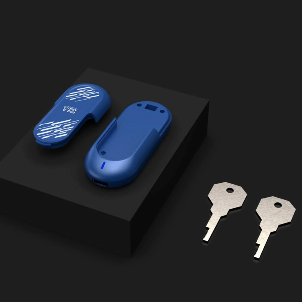Кейс для ключей Key Pod Lockink, с управлением через телефон, синий фото №7 — секс игрушки: Украина, NO TABOO