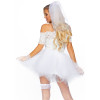 Костюм соблазнительной невесты S Leg Avenue Blushing Bride, 4 предмета, белый, фото №2 — секс шоп Украина, NO TABOO
