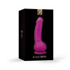 Вибратор реалистичный на присоске Greal Mini Gvibe фуксия, 18 х 3 см фото №2 — секс игрушки: Украина, NO TABOO