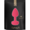 Анальная пробка с вибрацией S Gplug Gvibe, силиконовая, розовая, 8.2 х 3 см фото №2 — секс игрушки: Украина, NO TABOO