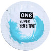 Презерватив тонкий One Super Sensitive, латексный, 1 шт. (215401)
