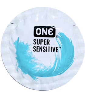 Презерватив тонкий One Super Sensitive, латексный, 1 шт. - No Taboo