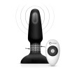Анальная пробка с вибрацией и имитацией римминга b-Vibe Rimming Plug 2, черная, 15 х 3.8 см фото №1 — секс игрушки: Украина, NO TABOO