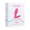 Вибратор в трусики с приложением Flexer Lovense, силиконовый, розовый, 10 х 3.5 см фото №2 — секс игрушки: Украина, NO TABOO