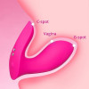 Вибратор в трусики с приложением Flexer Lovense, силиконовый, розовый, 10 х 3.5 см фото №10 — секс игрушки: Украина, NO TABOO