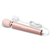 Вибратор-микрофон с кабелем Le Wand Plug-In, силиконовый, розовый, 34 х 6 см фото №1 — секс игрушки: Украина, NO TABOO