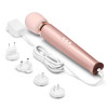 Вибратор-микрофон с кабелем Le Wand Plug-In, силиконовый, розовый, 34 х 6 см фото №6 — секс игрушки: Украина, NO TABOO