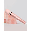 Вибратор-микрофон с кабелем Le Wand Plug-In, силиконовый, розовый, 34 х 6 см фото №8 — секс игрушки: Украина, NO TABOO
