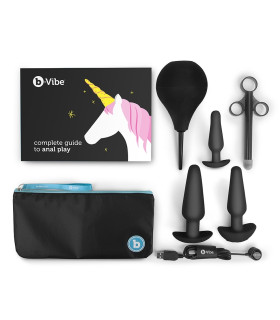 Набор анальных игрушек anal training kit & education B-Vibe, 7 предметов - No Taboo