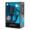 Анальная пробка с эрекционным кольцом Snug & Tug B-Vibe, силиконовая, черная, 10.7 х 3 см фото №2 — секс игрушки: Украина, NO TABOO