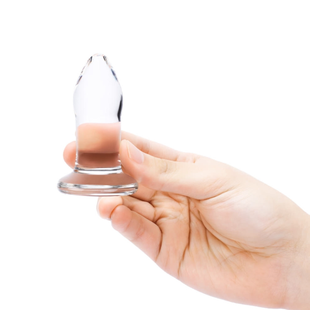 Набор анальных пробок Dilators B-Vibe, стеклянные, прозрачные, 4 шт. фото №7 — секс игрушки: Украина, NO TABOO