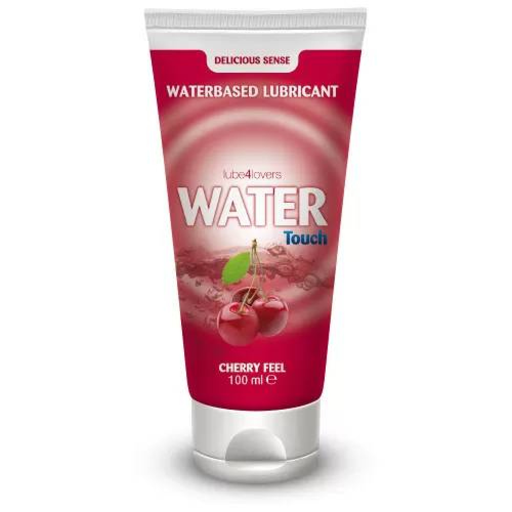 Оральный лубрикант со вкусом вишни Water Touch Lube4Lovers, на водной основе, 100 мл, фото №0 — секс шоп Украина, NO TABOO