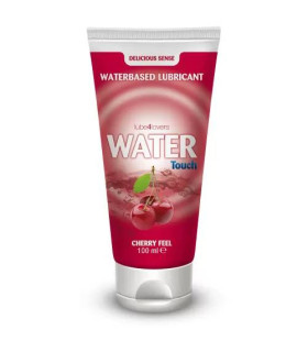Оральный лубрикант со вкусом вишни Water Touch Lube4Lovers, на водной основе, 100 мл - No Taboo