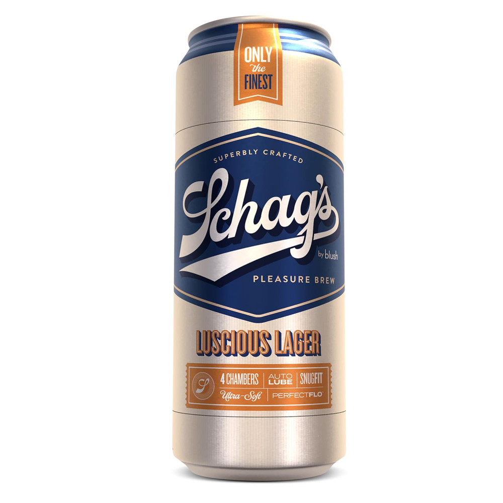 Мастурбатор Blush Schags в виде пивной банки, бежевый, 19.6 х 7.6 см фото №0 — секс игрушки: Украина, NO TABOO