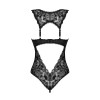 Боди эротичное с интимным вырезом M/L Donna Dream Obsessive, черное, фото №4 — секс шоп Украина, NO TABOO