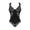 Боди эротичное с интимным вырезом M/L Donna Dream Obsessive, черное, фото №3 — секс шоп Украина, NO TABOO
