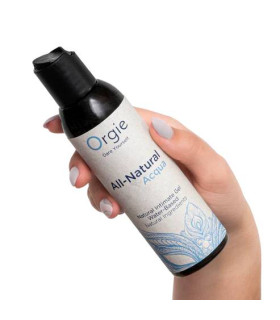 Лубрикант натуральный Orgie All-Natural Acqua на водной основе, 150 мл - No Taboo