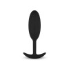 Анальная пробка M Easytoys, силиконовая, черная, 10.4 х 3 см фото №1 — секс игрушки: Украина, NO TABOO