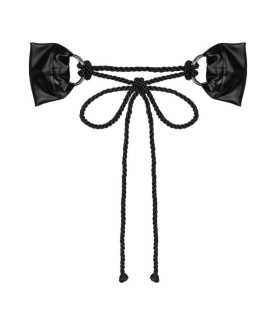 Наручники Cordellis Obsessive, черные, One Size - No Taboo