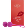 Вагинальные шарики Honeybuns Miss V, силиконовые, фиолетовые, 80 г фото №1 — секс игрушки: Украина, NO TABOO