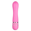 Мини-вибратор со стразами Easytoys, розовый, 11.4 х 2.4 см фото №1 — секс игрушки: Украина, NO TABOO
