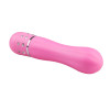 Мини-вибратор со стразами Easytoys, розовый, 11.4 х 2.4 см фото №2 — секс игрушки: Украина, NO TABOO