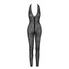 Бодистокинг сексуальный с леопардовым принтом L F286 Noir Handmade, черный, фото №4 — секс шоп Украина, NO TABOO