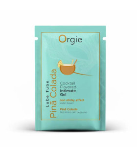 Пробник съедобного лубриканта Orgie Lube Tube со вкусом Пина Колада, 2 мл - No Taboo