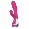 Вибратор-кролик Ohmibod Fuse с интерактивным подключением, розовый, 18 х 3.4 см фото №4 — секс игрушки: Украина, NO TABOO