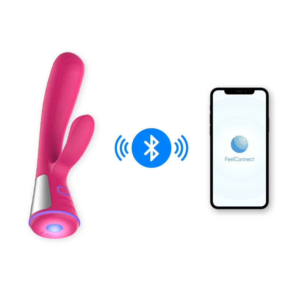 Вибратор-кролик Ohmibod Fuse с интерактивным подключением, розовый, 18 х 3.4 см фото №0 — секс игрушки: Украина, NO TABOO