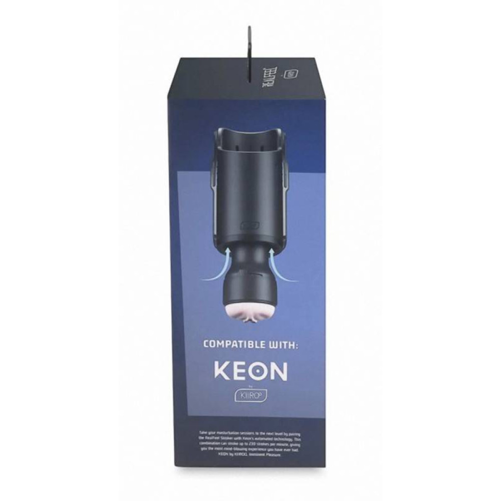 Мастурбатор вагина реалистичный Kiiroo Feel Stroker, киберкожа, бежевый, 22 см х 8.4 см фото №7 — секс игрушки: Украина, NO TABOO
