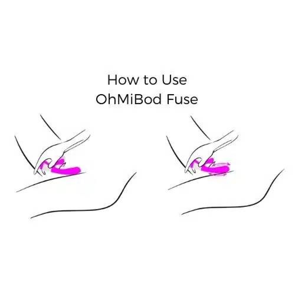 Вибратор-кролик Ohmibod Fuse с интерактивным подключением, розовый, 18 х 3.4 см фото №12 — секс игрушки: Украина, NO TABOO