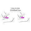 Вибратор-кролик Ohmibod Fuse с интерактивным подключением, розовый, 18 х 3.4 см фото №12 — секс игрушки: Украина, NO TABOO