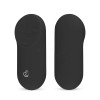 Виброяйцо с дистанционным пультом Easytoys, черное, 7 х 3.5 см фото №3 — секс игрушки: Украина, NO TABOO
