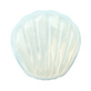 Массажер для клитора рельефный Iroha Petit Shell, желейный, белый, 5.3 х 3.5 см фото №3 — секс игрушки: Украина, NO TABOO