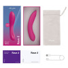 Вибратор для точки G Rave 2 We-Vibe, силиконовый, розовый, 19.3 х 3 см фото №18 — секс игрушки: Украина, NO TABOO