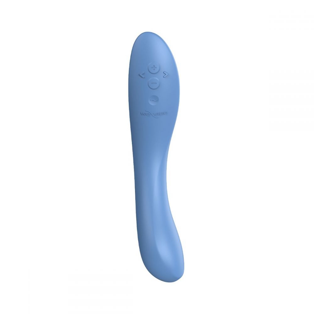 Вибратор для точки G Rave 2 We-Vibe, силиконовый, синий, 19.3 х 3 см фото №3 — секс игрушки: Украина, NO TABOO