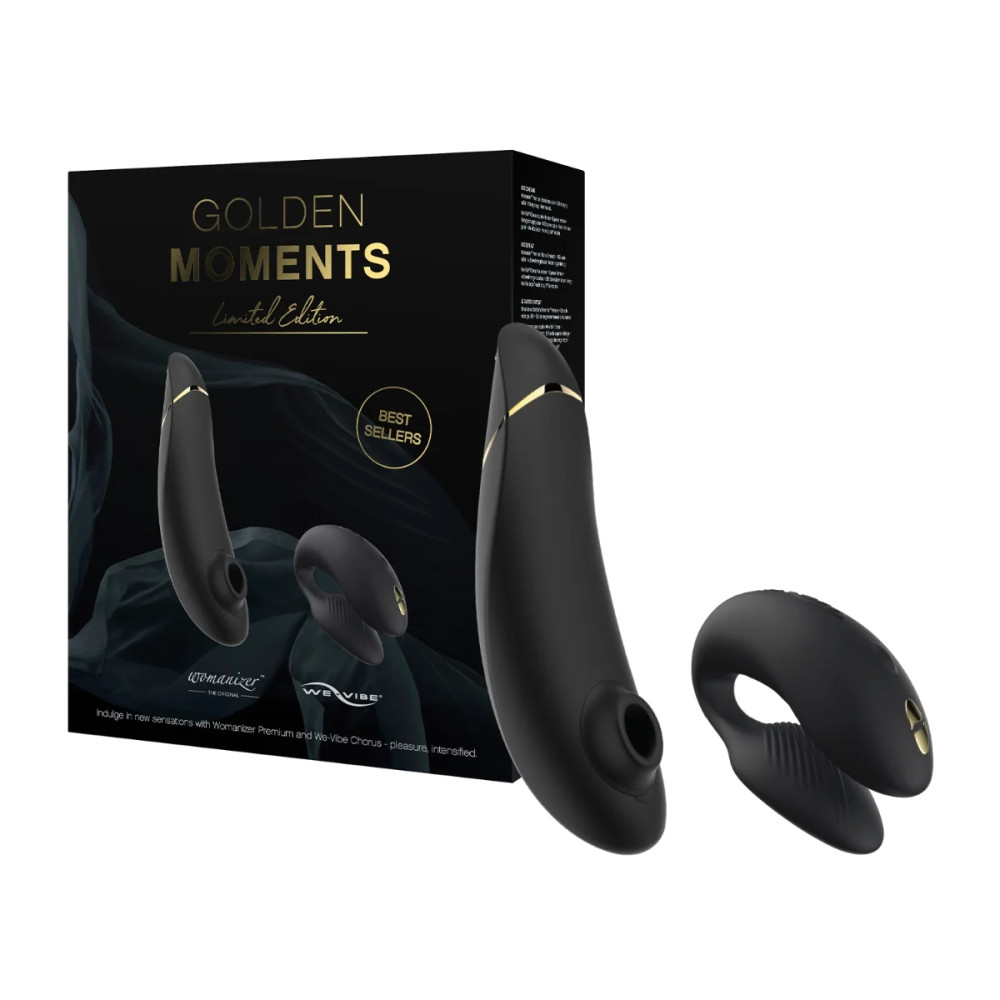 Набор игрушек Golden Moments Collection 2 Womanizer Premium 2 + We-Vibe Chorus фото №0 — секс игрушки: Украина, NO TABOO