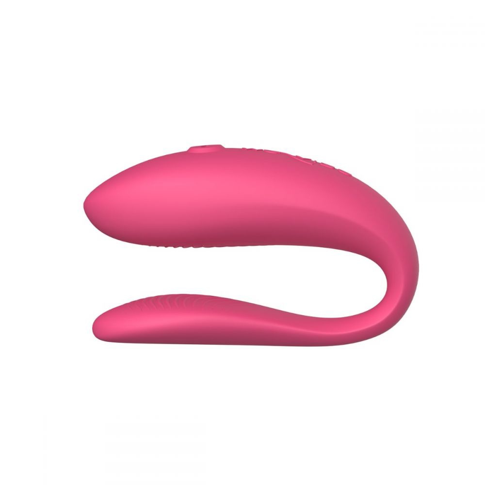 Инновационный смарт вибратор для пар Sync Lite We-Vibe, силиконовый, розовый фото №5 — секс игрушки: Украина, NO TABOO