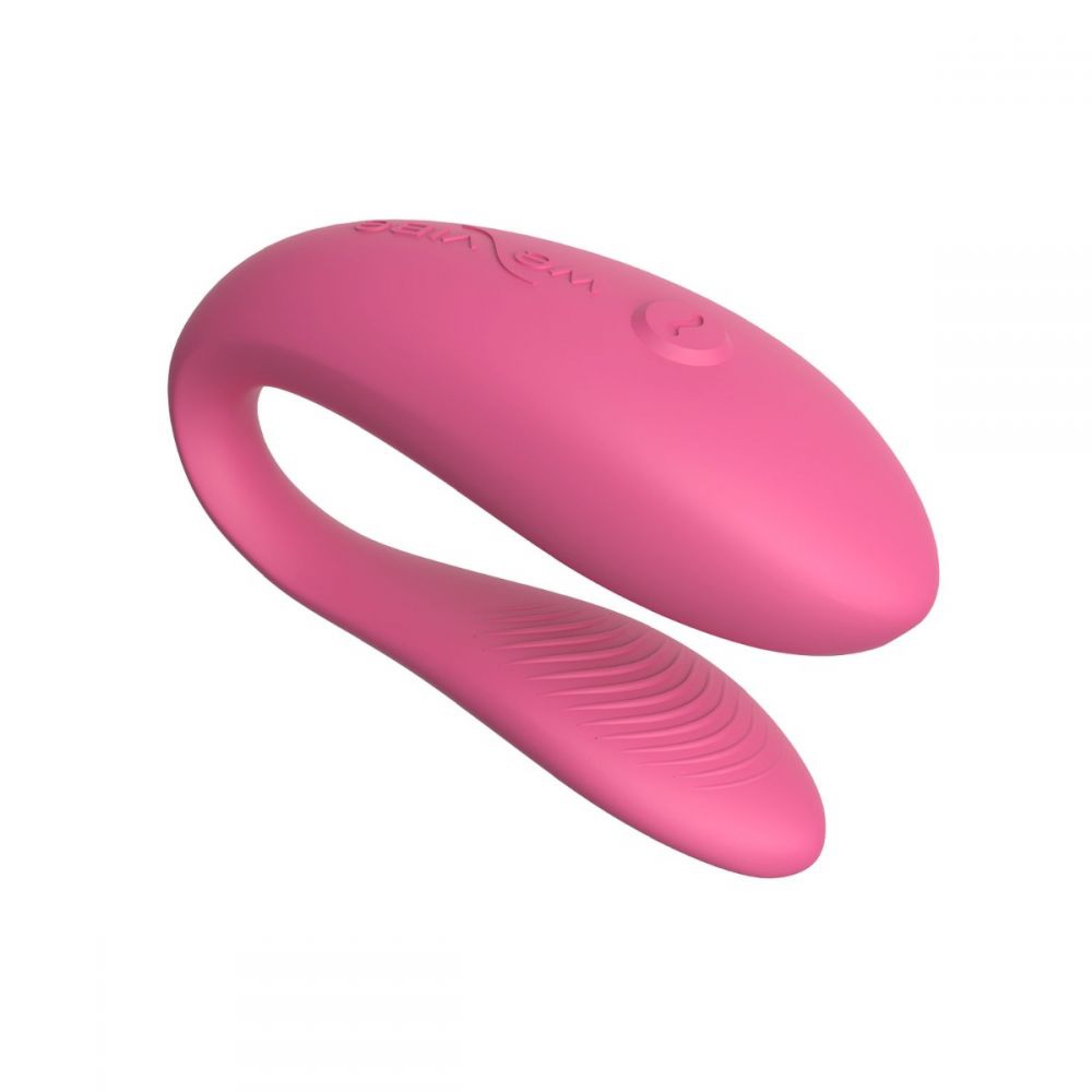 Инновационный смарт вибратор для пар Sync Lite We-Vibe, силиконовый, розовый фото №4 — секс игрушки: Украина, NO TABOO