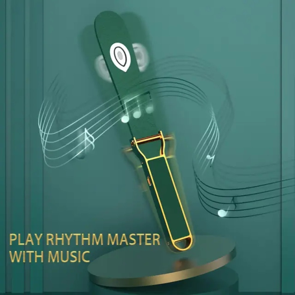 Паддл с электростимуляцией и приложением Qiui Smart Beat Pat, кожаный, зеленый, фото №10 — секс шоп Украина, NO TABOO