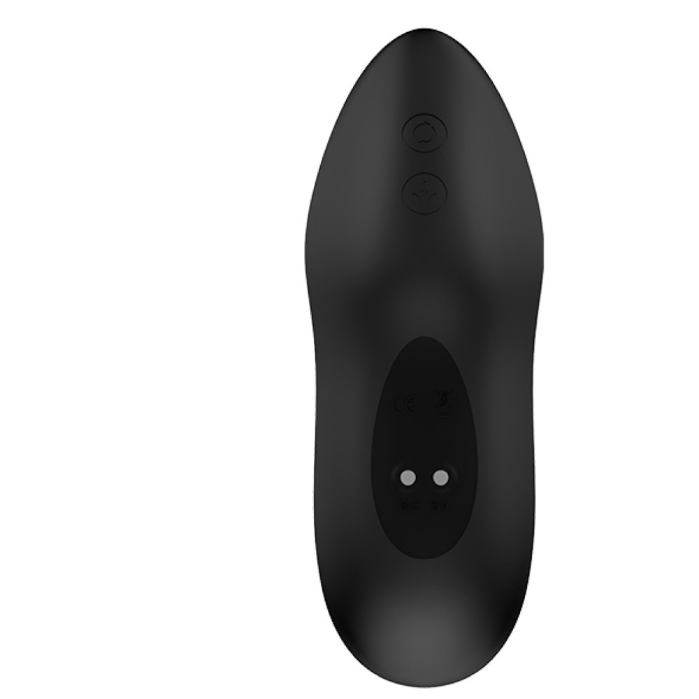 Массажер простаты с вибрацией и вакуумной стимуляцией Revo Air Nexus, силиконовый, черный, 14 х 3.4 см фото №7 — секс игрушки: Украина, NO TABOO
