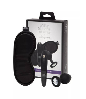 Набір секс-іграшок Come to Bed від Fifty Shades of Grey x We-Vibe, чорний, 3 предмети - No Taboo