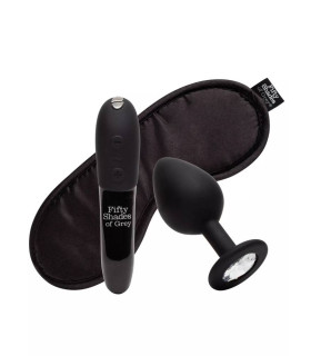Набір секс-іграшок Come to Bed від Fifty Shades of Grey x We-Vibe, чорний, 3 предмети - No Taboo
