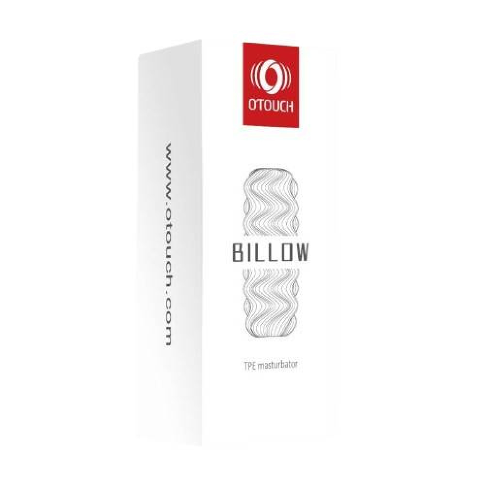 Сменный рукав для мастурбатора Decor 2 OTOUCH Billow, рельефный, белый, 12 х 6 см фото №2 — секс игрушки: Украина, NO TABOO