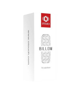 Сменный рукав для мастурбатора Decor 2 OTOUCH Billow, рельефный, белый, 12 х 6 см - No Taboo