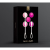 Набор вагинальных шариков Geisha Balls 3 Gvibe, силиконовые, розовые, 5 шт. фото №2 — секс игрушки: Украина, NO TABOO