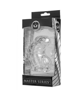 Пояс верности Master Series, прозрачный, 10 х 3.5 см - No Taboo