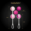 Набор вагинальных шариков Geisha Balls 3 Gvibe, силиконовые, розовые, 5 шт. фото №7 — секс игрушки: Украина, NO TABOO