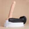 Фаллоимитатор реалистичный с эякуляцией L Strap-On-Me, силиконовый, бежевый, 17 х 3.5 см фото №4 — секс игрушки: Украина, NO TABOO